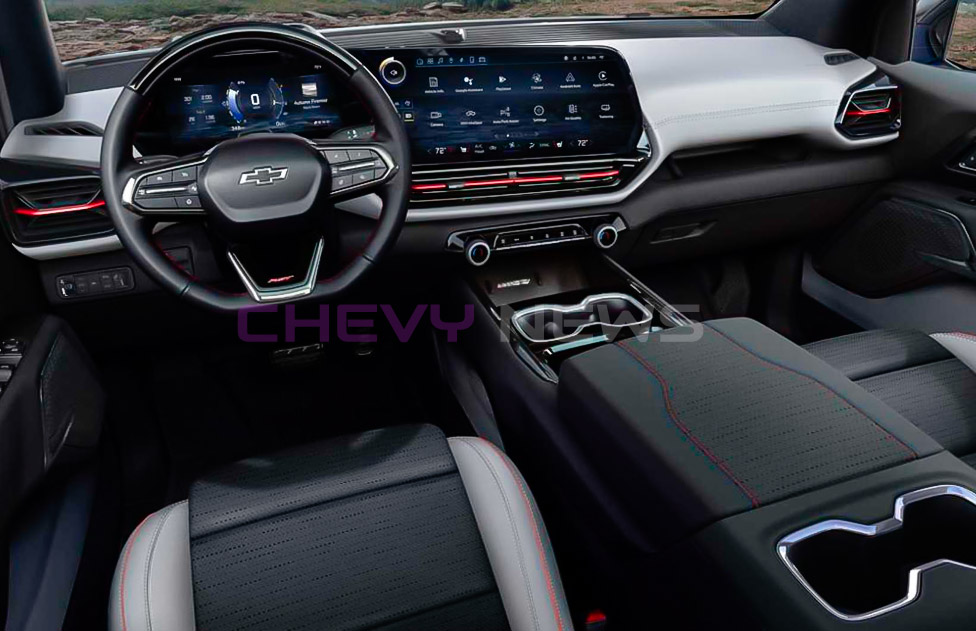 2025 Chevy Silverado EV Interior